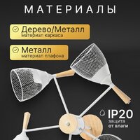 Люстра средней высоты Sundays Home R-25 6211 - Превью изображения №4 — Интернет-магазин ПроЗаказ