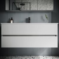  Sancos Тумба под умывальник Urban UR120-1W (белый глянец) - Превью изображения №2 — Интернет-магазин ПроЗаказ