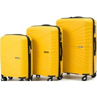 Чемодан-спиннер Pride PP-9702 (S, желтый) - Превью изображения №11 — Интернет-магазин ПроЗаказ