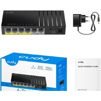 Неуправляемый коммутатор Cudy FS106P 1.0 - Превью изображения №2 — Интернет-магазин ПроЗаказ