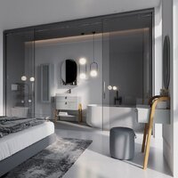  Lauter Шкаф-полупенал Estel 35 (светло-серый полуматовый) - Превью изображения №2 — Интернет-магазин ПроЗаказ