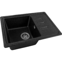 Кухонная мойка Saniteco Rosa (черный) - Превью изображения №7 — Интернет-магазин ПроЗаказ