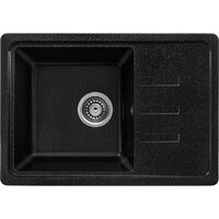 Кухонная мойка Saniteco Rosa (черный) - Превью изображения №6 — Интернет-магазин ПроЗаказ