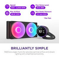 Система жидкостного охлаждения для процессора NZXT Kraken Elite 280 RGB RL-KR28E-B2 - Превью изображения №6 — Интернет-магазин ПроЗаказ