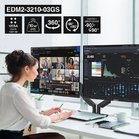 Кронштейн для монитора ExeGate EDM2-3210-03GS EX300166RUS - Превью изображения №3 — Интернет-магазин ПроЗаказ