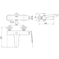 Смеситель Slezak RAV Тигрис TG154.5 - Превью изображения №2 — Интернет-магазин ПроЗаказ