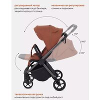 Коляска прогулочная «книга» Rant Golf RA101 (maroon brown) - Превью изображения №5 — Интернет-магазин ПроЗаказ