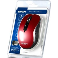 Мышь SVEN RX-560SW (красный) - Превью изображения №10 — Интернет-магазин ПроЗаказ