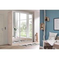 Шкаф-купе Рэйгрупп 233450 YYX Elgon РГ-01.02 (ясень снежный/хром) - Превью изображения №4 — Интернет-магазин ПроЗаказ