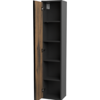  ЗОВ Шкаф-пенал Парма 150 PP150LAN0MAMC1B (антрацит/аттик) - Превью изображения №2 — Интернет-магазин ПроЗаказ