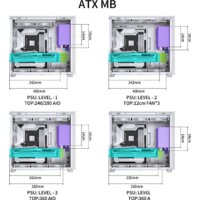 Корпус Jonsbo D41 Mesh (белый) - Превью изображения №3 — Интернет-магазин ПроЗаказ