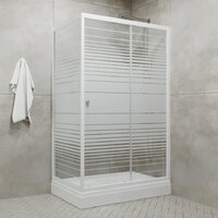 Душевой уголок Triton Фьюжн 100x80 А Полосы - Превью изображения №3 — Интернет-магазин ПроЗаказ