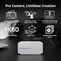 Устройство видеозахвата AverMedia CamStream 4K BU113G2 (белый) - Превью изображения №3 — Интернет-магазин ПроЗаказ