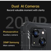 Телефон Oukitel WP32 4GB/128GB (серый) - Превью изображения №4 — Интернет-магазин ПроЗаказ