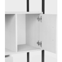 Стеллаж Mio Tesoro Cool Joy Loft (белый/черный) - Превью изображения №4 — Интернет-магазин ПроЗаказ