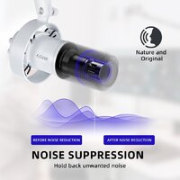 Проводной микрофон FIFINE T688 (белый) - Превью изображения №6 — Интернет-магазин ПроЗаказ