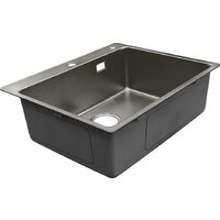 Кухонная мойка GranFest Metal нержавеющая сталь AISI 304 GF-5949 титан - Превью изображения №5 — Интернет-магазин ПроЗаказ