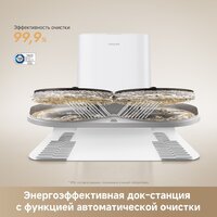 Робот-пылесос Dreame Robot Vacuum L50s Pro Ultra White RLL88HE (евровилка, белый) - Превью изображения №8 — Интернет-магазин ПроЗаказ