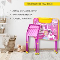 Детский стол BRAUBERG Nika Kids 532635 (розовый) - Превью изображения №13 — Интернет-магазин ПроЗаказ