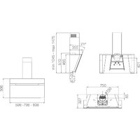 Кухонная вытяжка Elica Stripe Lux @ WH/A/60 - Превью изображения №2 — Интернет-магазин ПроЗаказ