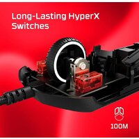 Игровая мышь HyperX Pulsefire Haste 2 (черный) - Превью изображения №7 — Интернет-магазин ПроЗаказ