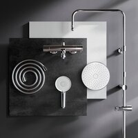 Душевая система  AM.PM X-Joy F0785A500 - Превью изображения №12 — Интернет-магазин ПроЗаказ