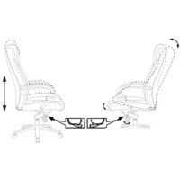 Офисное кресло Бюрократ T-9923SL/BLACK (черный) - Превью изображения №6 — Интернет-магазин ПроЗаказ