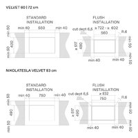 Варочная панель Elica Nikolatesla Velvet BL/A/72 PRF0196870 - Превью изображения №4 — Интернет-магазин ПроЗаказ