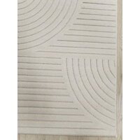 Ковер для жилой комнаты Radjab Carpet Сканди Сизаль Прямоугольник 10949A 12211RK (1.6x2.3, Krem/Krem) - Превью изображения №3 — Интернет-магазин ПроЗаказ