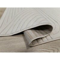 Ковер для жилой комнаты Radjab Carpet Сканди Сизаль Прямоугольник 10949A 12211RK (1.6x2.3, Krem/Krem) - Превью изображения №4 — Интернет-магазин ПроЗаказ