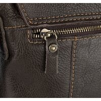 Сумка через плечо Poshete 196-3143-YB42-DBW (коричневый) - Превью изображения №14 — Интернет-магазин ПроЗаказ
