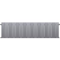 Royal Thermo PianoForte 300 Silver Satin (16 секций) боковое подключение