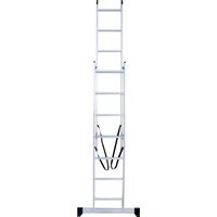 Лестница-стремянка Новая высота NV 122 алюминиевая двухсекционная 2x7 ступеней - Превью изображения №4 — Интернет-магазин ПроЗаказ