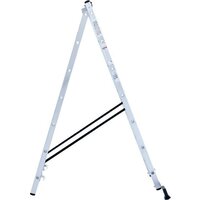 Лестница-стремянка Новая высота NV 122 алюминиевая двухсекционная 2x7 ступеней - Превью изображения №3 — Интернет-магазин ПроЗаказ