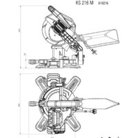 Торцовочная пила Metabo KS 216 M 610216000 - Превью изображения №10 — Интернет-магазин ПроЗаказ