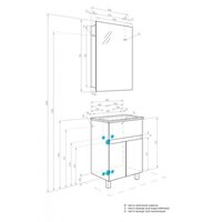  Акватон Тумба под умывальник Форест 60 1A278201FR9C0 - Превью изображения №8 — Интернет-магазин ПроЗаказ