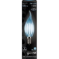 Светодиодная лампочка Gauss LED Filament Candle tailed E14 7 Вт 4100 К 104801207 - Превью изображения №2 — Интернет-магазин ПроЗаказ