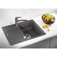 Кухонная мойка Blanco Zia 45 S Compact 527379 (вулканический серый, клапан-автомат) - Превью изображения №2 — Интернет-магазин ПроЗаказ