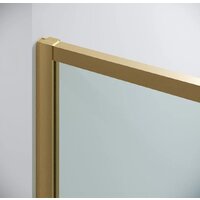 Душевая стенка Grossman Galaxy 90x195 200.K33.01.90.32.00 (золото сатинстекло прозрачное) - Превью изображения №2 — Интернет-магазин ПроЗаказ