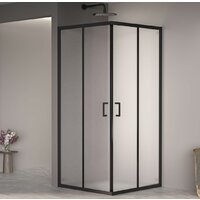 Душевой уголок RGW PA-030B 3508103088-24 80x80 (черный/матовое-сатинат стекло) - Превью изображения №1 — Интернет-магазин ПроЗаказ