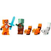 Конструктор LEGO Minecraft 21178 Лисья хижина - Превью изображения №6 — Интернет-магазин ПроЗаказ