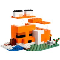 Конструктор LEGO Minecraft 21178 Лисья хижина - Превью изображения №5 — Интернет-магазин ПроЗаказ