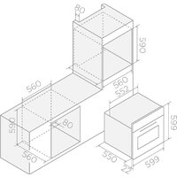 Электрический духовой шкаф Elica Virtus Multi 60 TFT PRF0191770A - Превью изображения №10 — Интернет-магазин ПроЗаказ