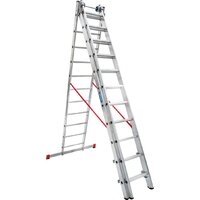 Лестница-стремянка Новая высота NV 523 трёхсекционная индустриальная 3x11 ступеней - Превью изображения №5 — Интернет-магазин ПроЗаказ