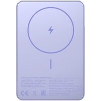 Xiaomi Super Slim Magnetic Power Bank WPB0507S 5000mAh (сиреневый, международная версия)