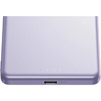 Внешний аккумулятор Xiaomi Super Slim Magnetic Power Bank WPB0507S 5000mAh (сиреневый, международная версия) - Превью изображения №2 — Интернет-магазин ПроЗаказ
