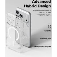 Чехол для телефона Ringke Fusion Magnetic для iPhone 17 Pro Clear - Превью изображения №8 — Интернет-магазин ПроЗаказ