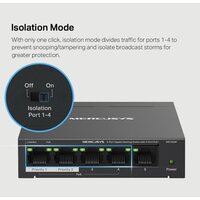 Неуправляемый коммутатор Mercusys MS105GP - Превью изображения №7 — Интернет-магазин ПроЗаказ