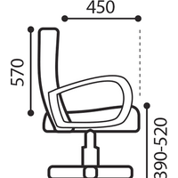 Офисное кресло Brabix Prestige Ergo MG-311 (ткань, серый) - Превью изображения №8 — Интернет-магазин ПроЗаказ