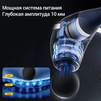 Перкуссионный массажер Deerma DEM-M103G - Превью изображения №7 — Интернет-магазин ПроЗаказ